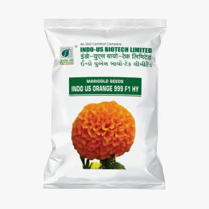 INDO US ORANGE 999 F1 HY MARIGOLD 1000 SEEDS